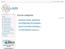 Tablet Screenshot of moodle.ucboces.org
